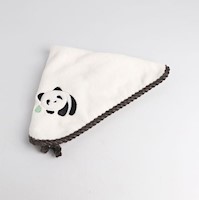 TOALLA DE MANO CUADRADA DE PANDA